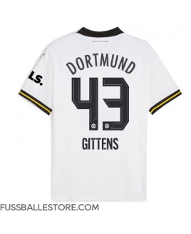 Günstige Borussia Dortmund Jamie Bynoe-Gittens #43 3rd trikot 2024-25 Kurzarm